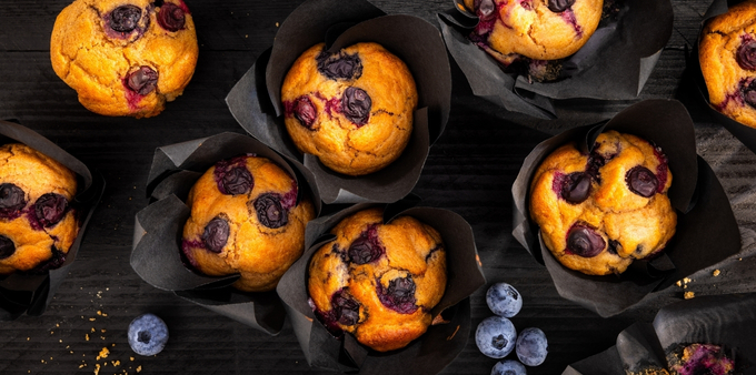 Recipe blueberry muffins without sugar