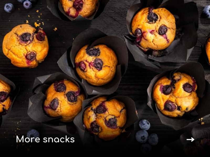 Recipe inspiration more snacks blueberry muffins