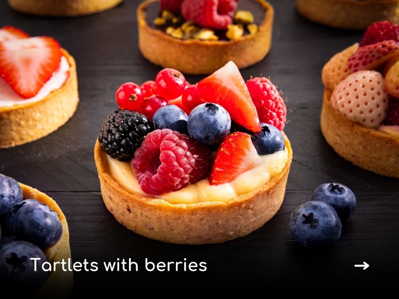 Recipe inspiration tartlets with berries