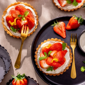 Strawberry tarlets recipe