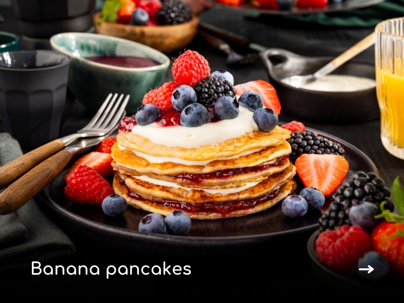 Recipe banana pancakes